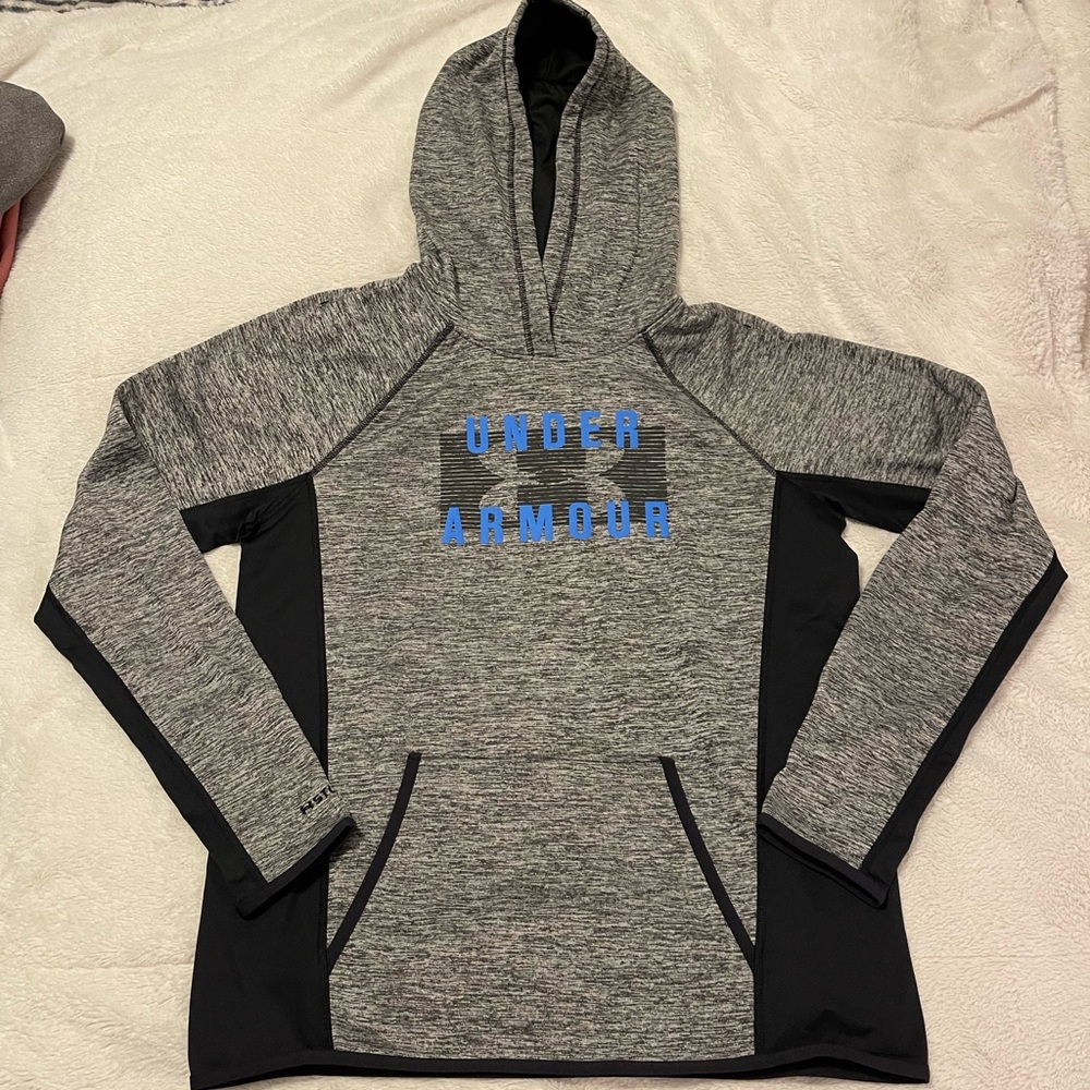 Under Armour Loose Fit Women’s Grey Hoodie Size Medium